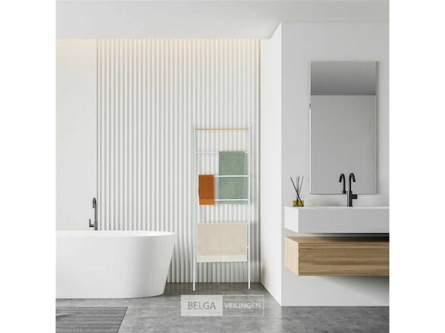 Handdoekenladder - afbeelding 1 van  7