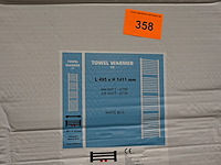 Handdoekradiator 495x1411 - afbeelding 1 van  2