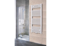Handdoekradiator middenaansluiting 1200x600mm 616 watt wit - afbeelding 1 van  2