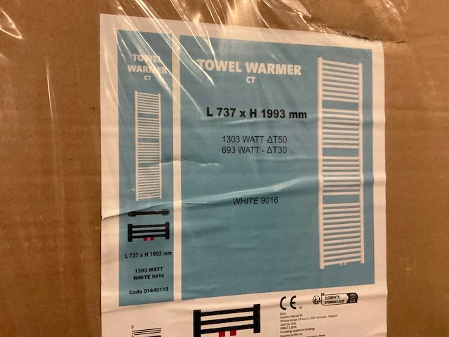 Handdoekradiator - afbeelding 1 van  2