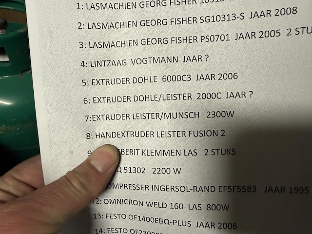 Handextruder leister fusion 2 - afbeelding 5 van  5