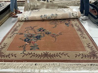 Handgeknoopt chinees tapijt in art silk (7x) - afbeelding 2 van  9