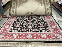 Handgeknoopt chinees tapijt in art silk (7x) - afbeelding 4 van  8