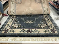 Handgeknoopt chinees tapijt in art silk (7x) - afbeelding 6 van  8