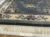 Handgeknoopt chinees tapijt in art silk (7x) - afbeelding 8 van  8
