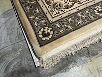 Handgeknoopt chinees tapijt in wol (10x) - afbeelding 4 van  12