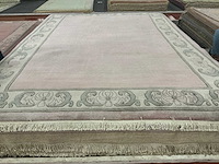 Handgeknoopt indo-nepal tapijt in wol (10x) - afbeelding 1 van  12