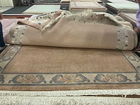 Handgeknoopt indo-nepal tapijt in wol (10x) - afbeelding 1 van  9