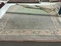 Handgeknoopt indo-nepal tapijt in wol (5x) - afbeelding 2 van  7
