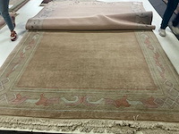 Handgeknoopt indo-nepal tapijt in wol (6x) - afbeelding 3 van  8