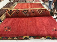 Handgeknoopt iraans gabbeh tapijt in wol (4x) - afbeelding 5 van  7