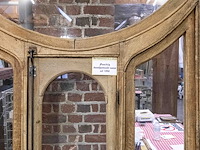 Handgemaakt eiken raam uit 1864 art nouveau - afbeelding 2 van  3