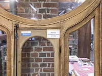 Handgemaakt eiken raam uit 1864 br145 h270 - afbeelding 2 van  3