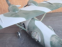 Handgemaakte vliegtuig in puur hout consolidated pby-5a catalina amerikaans vliegboot/patrouille onderzeeboot bestrijding l 710mm b 1030mm h 280mm - afbeelding 3 van  8
