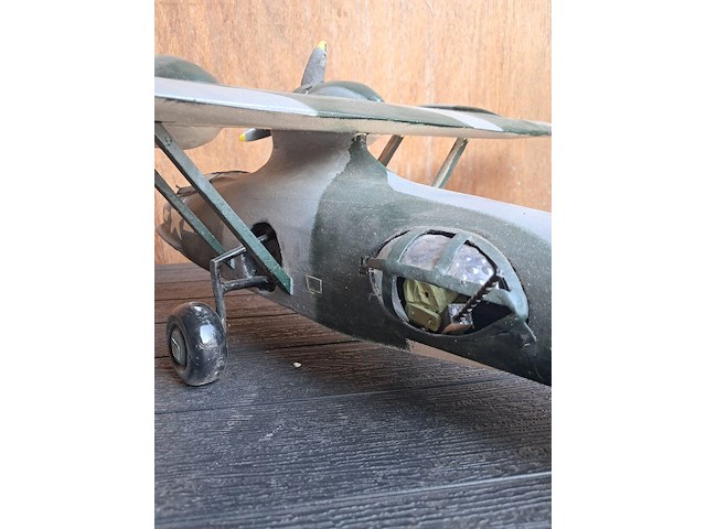 Handgemaakte vliegtuig in puur hout consolidated pby-5a catalina amerikaans vliegboot/patrouille onderzeeboot bestrijding l 710mm b 1030mm h 280mm - afbeelding 5 van  8