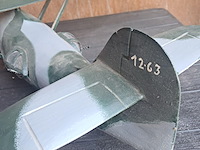 Handgemaakte vliegtuig in puur hout consolidated pby-5a catalina amerikaans vliegboot/patrouille onderzeeboot bestrijding l 710mm b 1030mm h 280mm - afbeelding 6 van  8