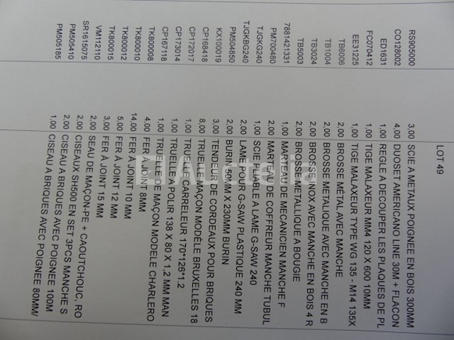 Handgereedschap - afbeelding 6 van  15