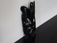 Handgesneden houten masker - centraal-afrikaanse republiek - afbeelding 2 van  7