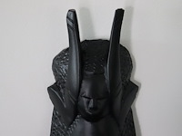 Handgesneden houten masker - afbeelding 5 van  9