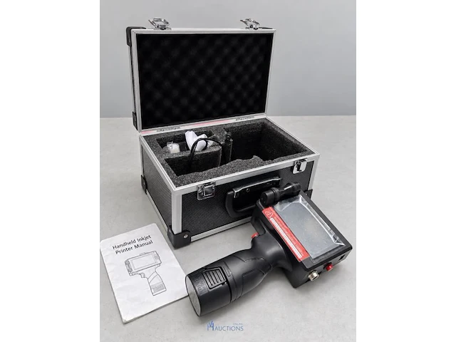 Handheld inkjetprinter met transportkoffer - afbeelding 1 van  2