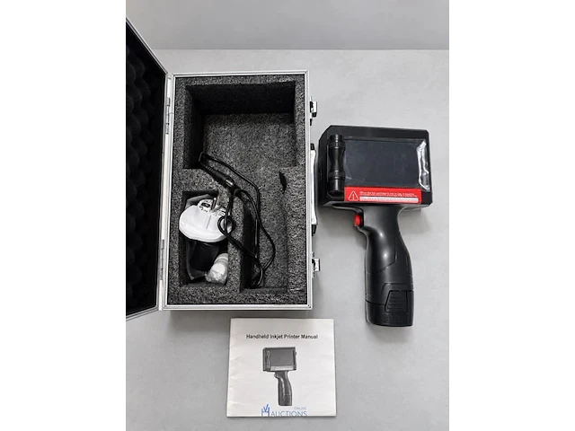 Handheld inkjetprinter met transportkoffer - afbeelding 2 van  2