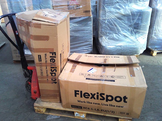 Handmatige draai- en kantelrelaxstoel (lichtgrijs) - afbeelding 9 van  9