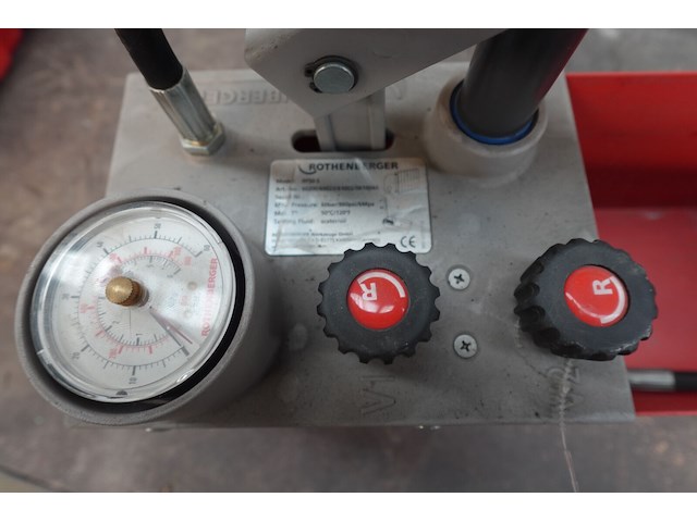 Handmatige druktestpomp rothenberger - afbeelding 4 van  4