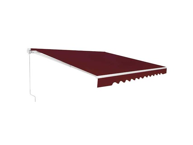 Handmatige intrekbare luifel - wine 3,6 x 3 m - afbeelding 1 van  7