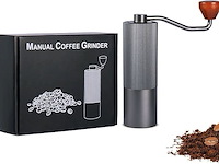 Handmatige koffiemolen aluminium - afbeelding 1 van  4