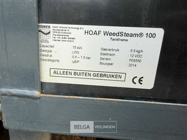 Handmatige onkruidbrander hoaf weedsteam - afbeelding 7 van  18