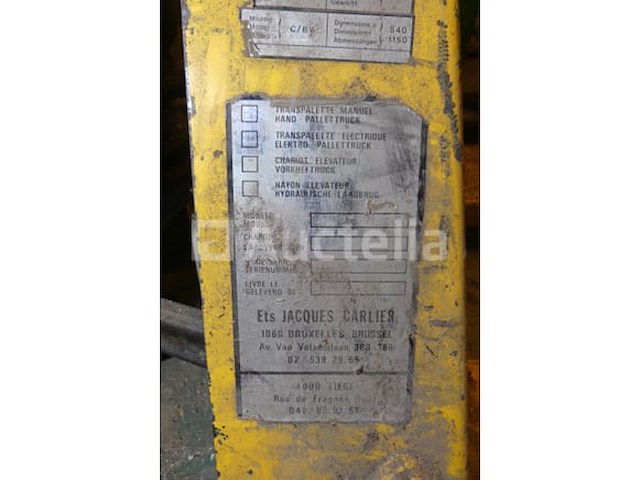 Handmatige palletwagen tm2000 - afbeelding 6 van  6