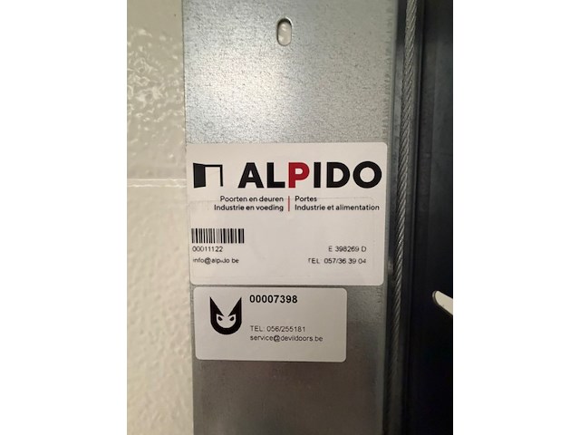 Handmatige sectionaalpoort alpido - afbeelding 3 van  5