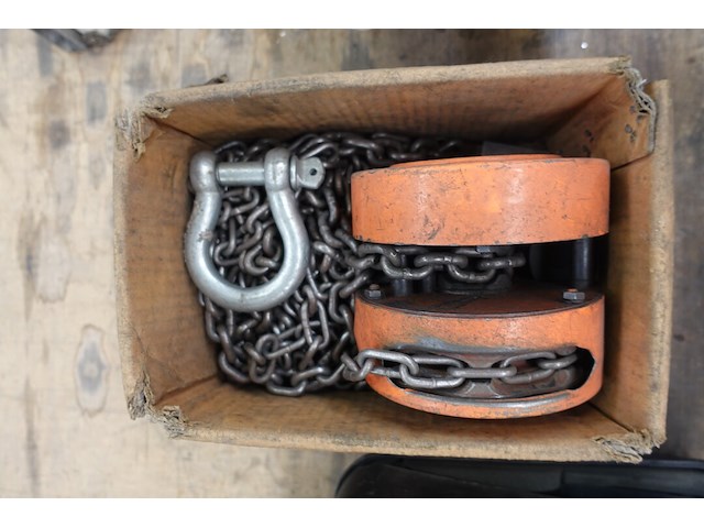 Handmatige takel - afbeelding 1 van  3