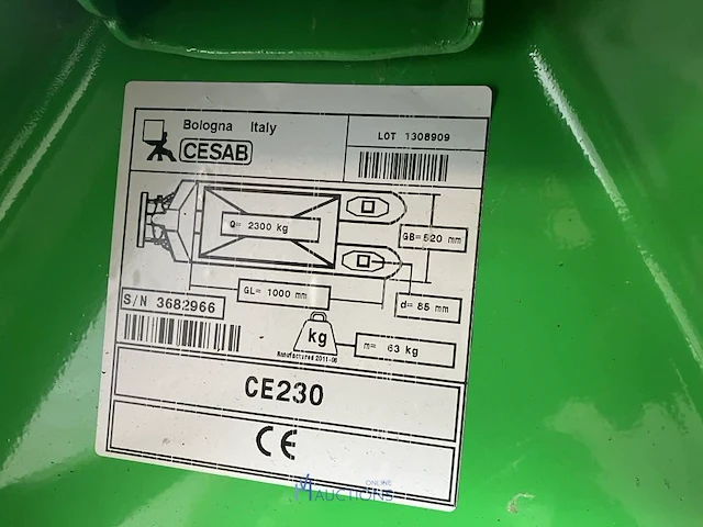 Handpalletwagen cesab - afbeelding 4 van  4