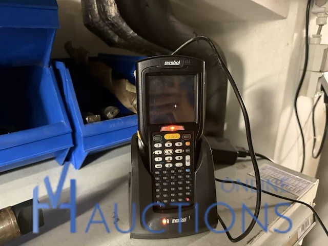 Handscanner symbol en partij boren - afbeelding 12 van  17