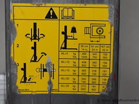 Handstapelaar, liftsmart, mli-20 industrial pro series - afbeelding 3 van  4