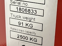 Handtranspallet manueel 2500kg - afbeelding 6 van  6