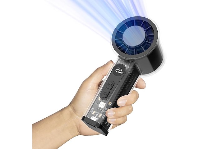 Handventilator met ijskoeler - afbeelding 1 van  5