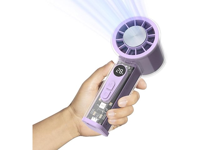 Handventilator met ijskoeler - afbeelding 1 van  5