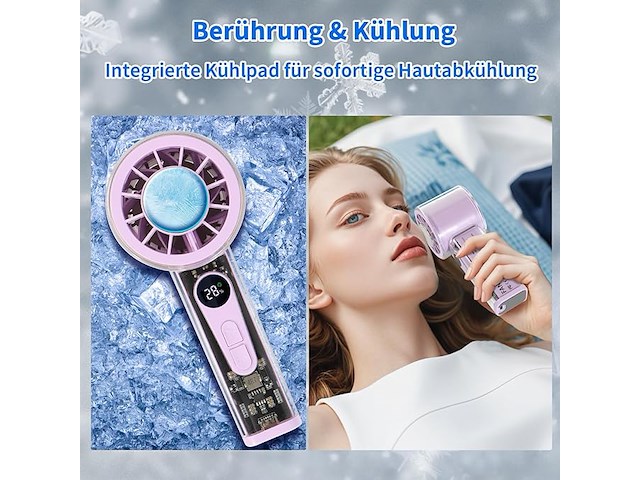 Handventilator met ijskoeler - afbeelding 5 van  5