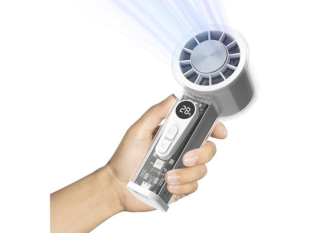 Handventilator met ijskoeler - afbeelding 1 van  5