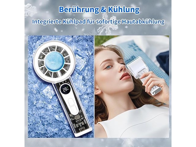 Handventilator met ijskoeler - afbeelding 5 van  5