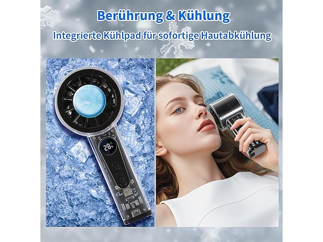 Handventilator met ijskoeler - afbeelding 5 van  5