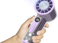 Handventilator met ijskoeler - afbeelding 1 van  5