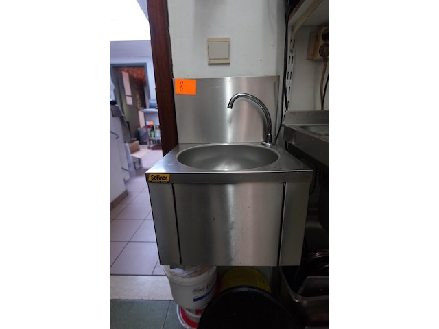 Handwasbak rvs sofinor - afbeelding 1 van  4