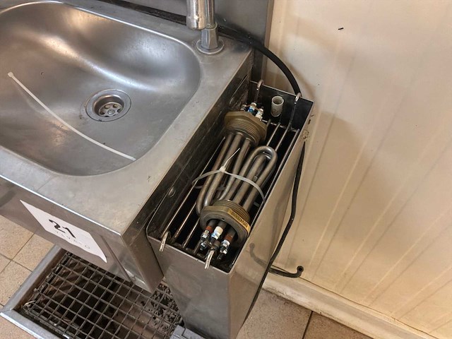 Handwaskom met messterilisator + zeepdispenser - afbeelding 3 van  7