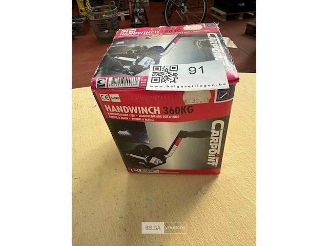 Handwinch 360 kg - afbeelding 1 van  2