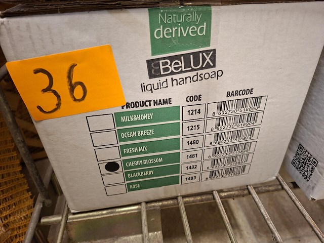 Handzeep cherry blossom 500 ml ( 12 x ) - afbeelding 2 van  2