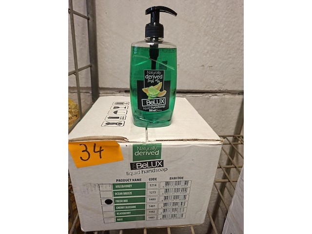 Handzeep fresch mix 500 ml ( 12 x ) - afbeelding 2 van  2