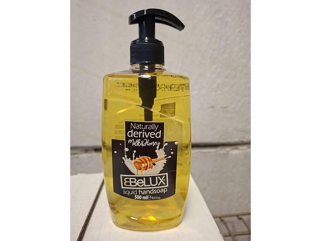 Handzeep milk & honey 500 ml (12 x ) - afbeelding 1 van  2